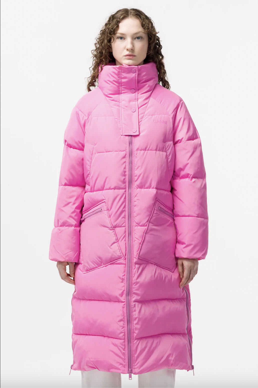 Ganni Long Tech Puffer Willamina